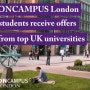 온캠퍼스 런던(ONCAMPUS) 파운데이션 및 IYO이어원 2021-22 영국대학 진학 결과