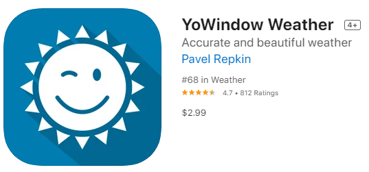 [IOS 유틸] YoWindow Weather 가 한시적 할인! : 네이버 블로그