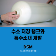 [H2 모빌리티쇼 특집] 수소 저장탱크와 특수 소재 개발, DSM