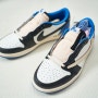 나이키 에어조던1 로우 x 트래비스 스캇 x 프라그먼트 (Jordan1 x Travis Scott x Fragment Retro Low OG SP Military Blue) 당첨