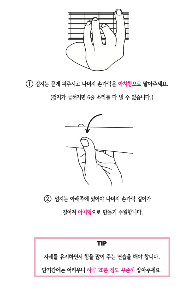 기타 F코드 잘잡는법 알려드림~ : 네이버 블로그