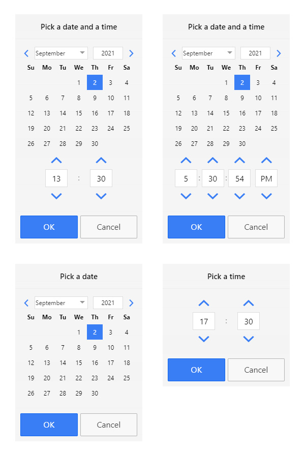 [해피CGI][cgimall] ion-datetime-picker demo 날짜 및 시간 설정 ui : 네이버 블로그