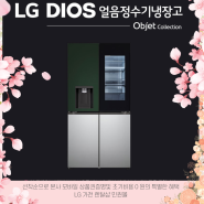 엘지 디오스 냉장고 렌탈 오브제 컬렉션 W821SGS453