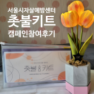 [리뷰] "서울 희망 연대 촛불 캠페인" 참여 후기