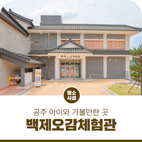 공주 아이와 가볼 만한 곳 백제오감체험관 꿀잼!