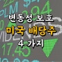 변동성 보호를 위한 미국 배당주 4 가지 - MMM, JNJ, LMT, MPW