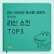 롤 리신 1000판 모스트1 유저의 스킨 추천 TOP3