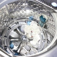 통돌이 세탁기 청소 세탁기 냄새는 살림백서 세탁조클리너로 잡으세요.