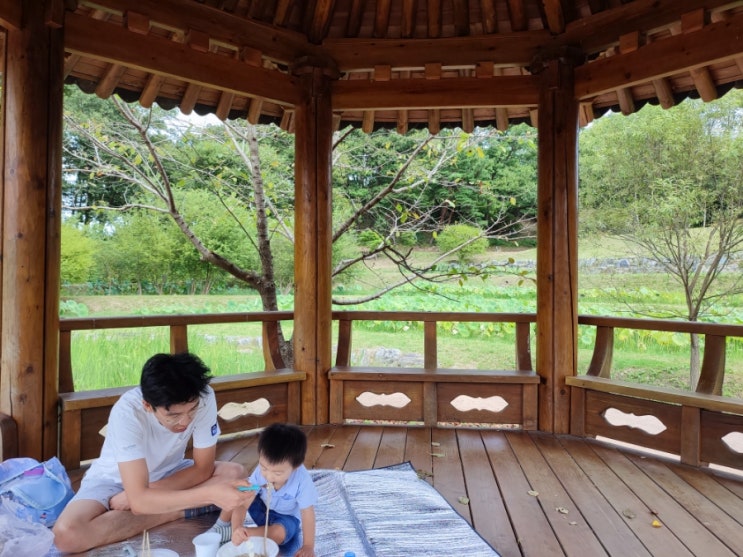 공주 아이와 가볼만한곳 백제오감체험관 한적하니 좋은 곳