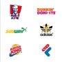 유명 브랜드 로고를 재미있게 합쳐 인스타그램에 공유한 디자이너