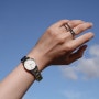 여자손목시계: 다니엘 웰링턴 30대여자 메탈시계 추천후기
