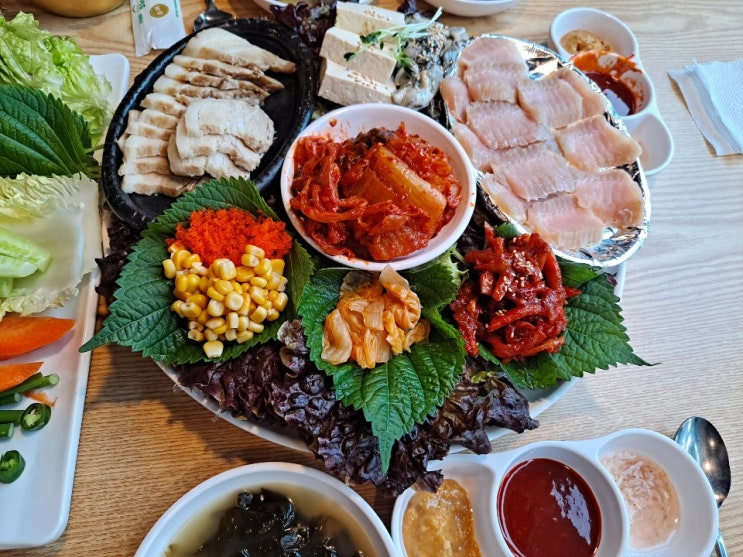 인천 남도의 맛고을 홍어삼합 죽여 주네요~~가보세요! : 네이버 블로그