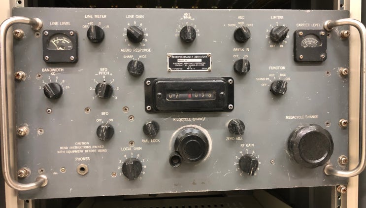 (단파수신기) R-390A HF RECEIVER All Wave SSB Receiver, 진공관 단파수신기 : 네이버 블로그
