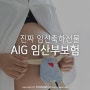 임산부를 위한 진짜 임신축하선물, AIG 임산부보험 추천해요!