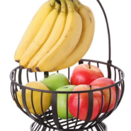 과일 보관 트레이☞토프 인테리어 바나나걸이 겸용 과일바구니