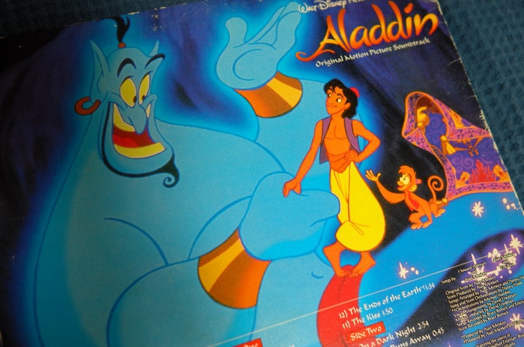 알라딘 Aladdin LP_디즈니 영화 OST : 네이버 블로그
