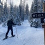 [WA: Spokane] Mountain Spokane State Park의 Mt. Kit Carson Trail 겨울 산행