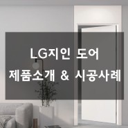 LG지인 도어 제품소개 & 시공사례
