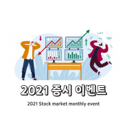 2021년 1분기(1~3월) 주식시장 이벤트