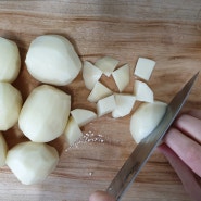 간단한 밑반찬 만들기 _ 감자요리 02/ 감자조림 만들기