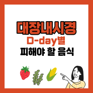 [일상 TIP] D-day 별, 대장내시경 전 주의해야 할 음식! (Feat. 햇반으로 흰 죽 만들기)