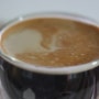눈오는날 따뜻한 커피 한잔의 여유