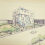 한국국토정보공사 밀양지사사옥 신축 초기스케치