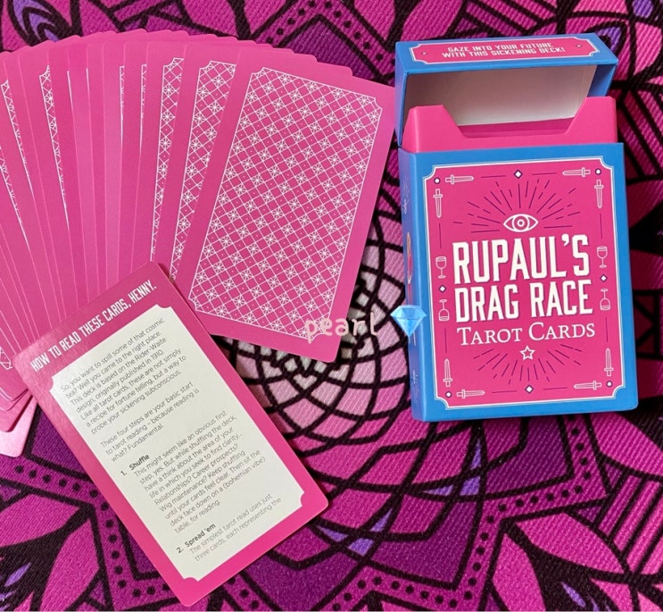 루폴의 드래그레이스 타로카드 RuPaul's Drag Race Tarot Cards : 네이버 블로그