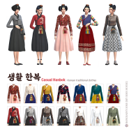 [Clothes] 생활 한복 Casual Hanbok