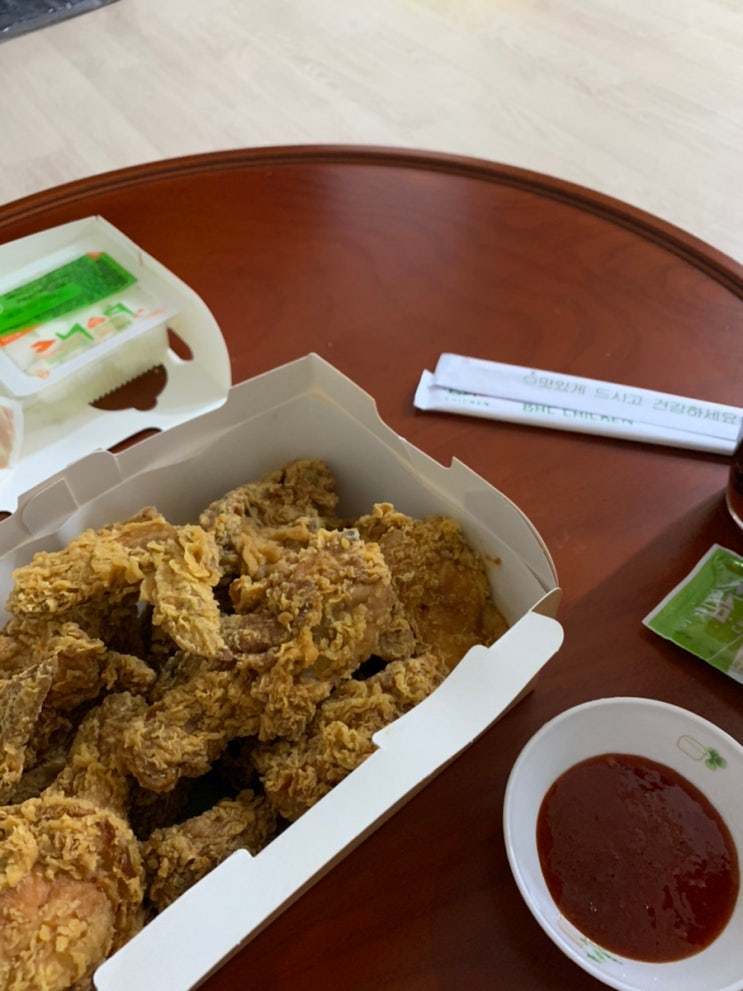 BHC치킨 메뉴 추천: 핫후라이드치킨 : 네이버 블로그