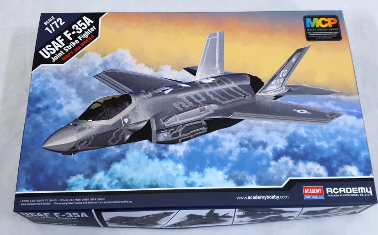 Maquette Plastique Academy F-35A Lightning II – Échelle 1/72 – Kit à Monter – USAF, Moderne