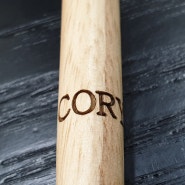 코리아트 CO2 레이저 마킹기 각인기, 나무봉 로터리 문자 마킹-CLX30
