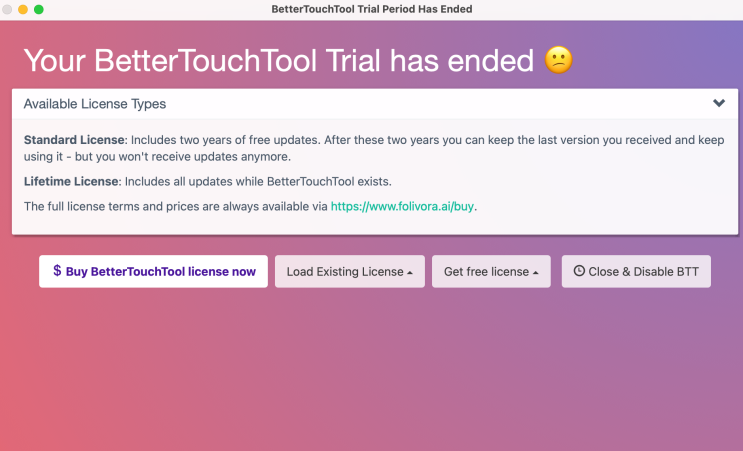 맥북프로/ 맥북에어 필수프로그램 BBT : BetterTouchTool 체험판 끝났을때 ! 3,900원으로 BTT사용하기 ...