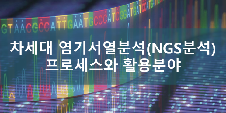 차세대 염기서열분석(NGS분석) 프로세스와 활용분야_한국의과학연구원 장내세균분석센터 : 네이버 블로그