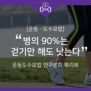 [운동ㆍ도수요법] 북리뷰 "병의 90%는 걷기만 해도 낫는다"