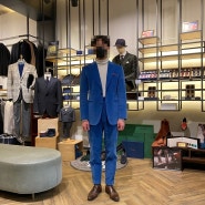 [강남맞춤정장] holland & sherry corduroys & moleskin daily suit
