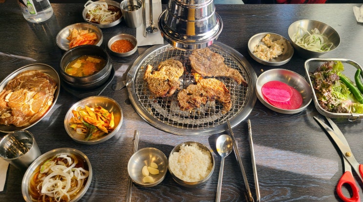 [안산/월피동] 가족외식 장소... 스테이크갈비 맛집 '통큰갈비...