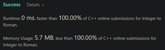 [LeetCode] 12. Integer to Roman : 네이버 블로그