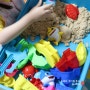 핑크퐁 모래놀이 :: 6살 장난감 매직테이블 세트