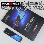 마이크로닉스 WARP GX M.2 NVMe 512GB