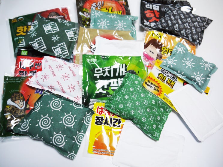 군용핫팩 10종 비교 분석! 온도/지속시간/포켓용/붙이는핫팩/실내용 비교 추천드리겠습니다. : 네이버 블로그