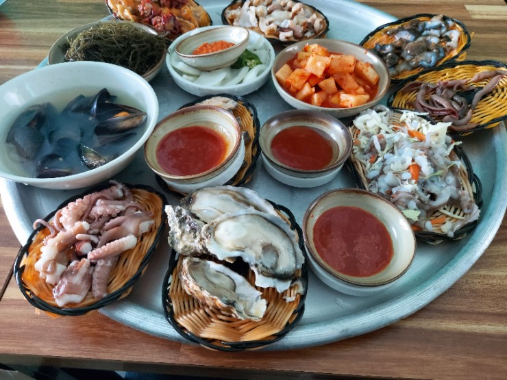 기장 연화리 전복죽 쌍둥이엄마 해산물 포차 : 네이버 블로그