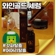 두피 셀프케어 하는 방법! 순금 99.999% 와인골드세럼으로 고급지게 두피 홈케어 해봐요! 66내돈내산99