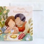 커플 일러스트 - 발렌타인데이 일러스트 카드 엣시샵 판매:)
