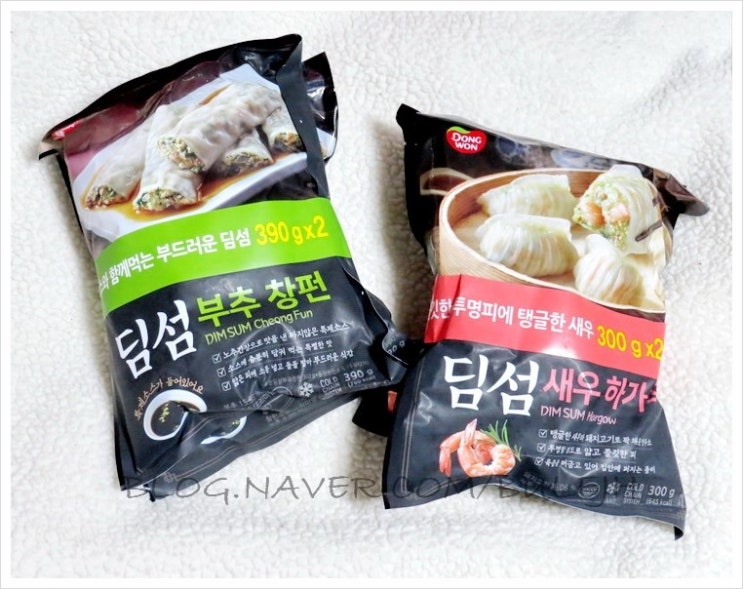 (주)동원F&B _ 동원 딤섬 부추 창펀, 동원 딤섬 새우 하가우 : 네이버 블로그