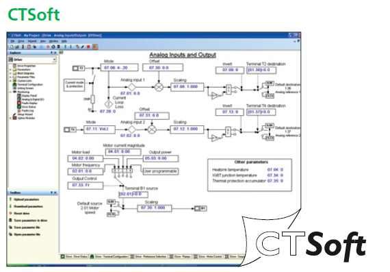 [Control Techniques 소프트웨어] CT Soft, SYPT Lite, SYPT Pro, CT Scope ...