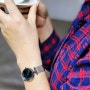 여자 손목시계 깔끔한 디자인의 노드그린(+무료 스트랩코드)