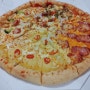 피자헤븐 황제천왕 한 번에 네 가지 맛 피자 오졌다!!
