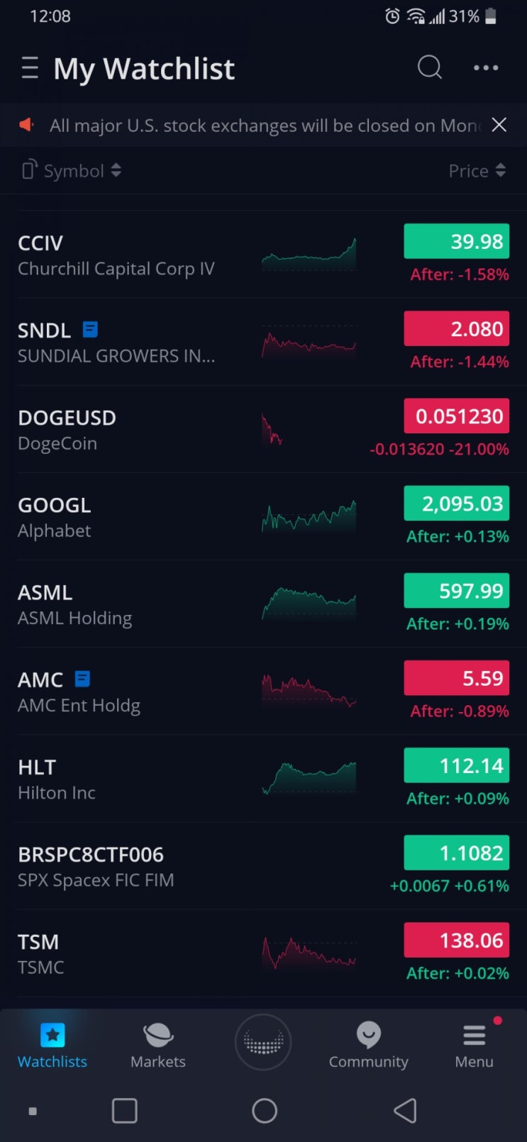 [자산관리필수앱] 미국 주식앱 추천 위불 (WEBULL) 리퍼코드 두고감 : 네이버 블로그