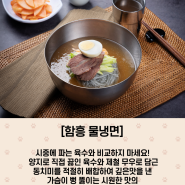 이설함흥냉면 냉면 밀키트 2인분 세트